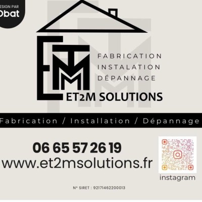 ET2M SOLUTIONS sur Obat Travaux