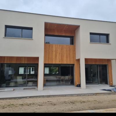 Réalisation de chantier Bardage Bois 5