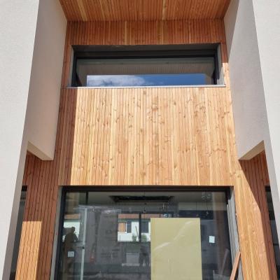 Réalisation de chantier Bardage Bois 4