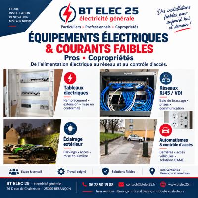 Dernière réalisation BT élec 25