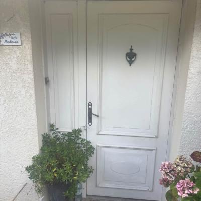Cache-moineaux , porte de garage et porte d’entrée extérieur 1