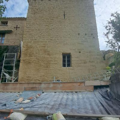 rénovation de la tour est de chateauneuf 5