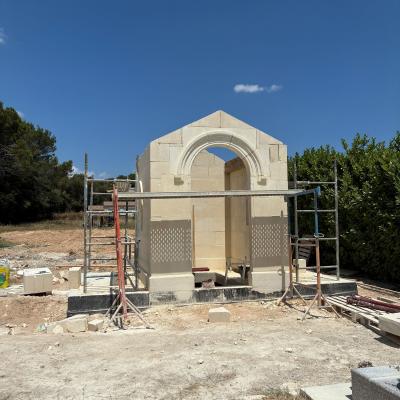 chantier de création de caveau 2