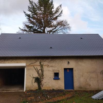 Dernière réalisation Alexandre Lhuissier Charpente Couverture Zinguerie