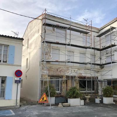 Peinture de façade d'hôtel – Le Crist'Al, Saint-Georges-de-Didonne 3