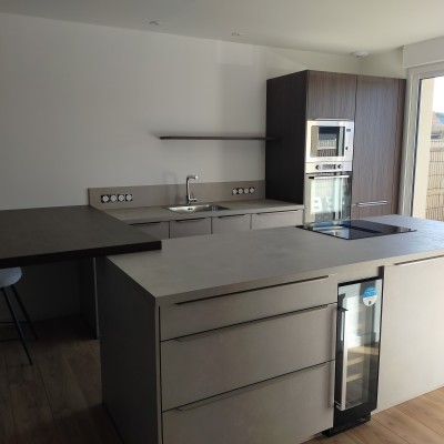 Dernière réalisation Julien Biron Menuiserie & Agencement