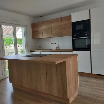 Dernière réalisation Julien Biron Menuiserie & Agencement