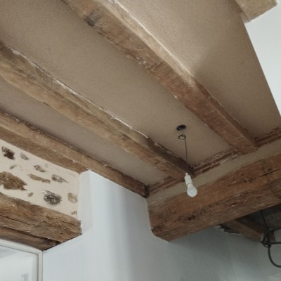 ravalement d'un mur en pierres apparentes 5