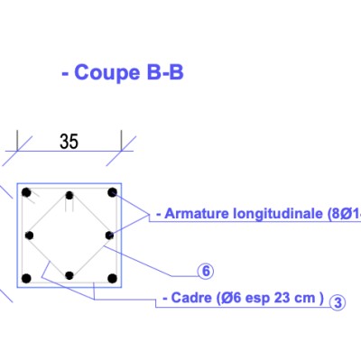 Plans de ferraillage 5