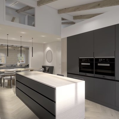 Restructuration d'un appartement en pierre 3