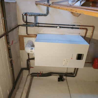 Dernière réalisation Mahe jerome chauffage plomberie