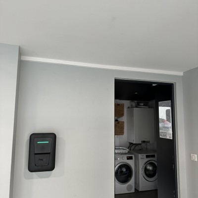 Pose d'une borne WITTY ONE 7Kw avec TIC 2