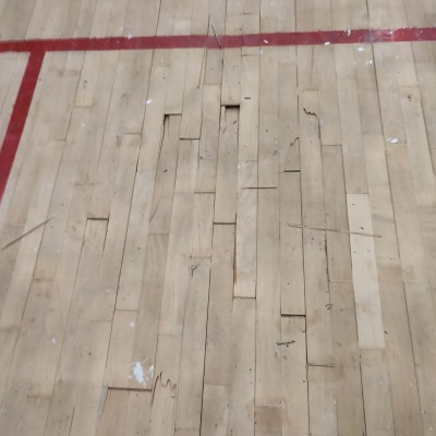 renforcement d'un platelage, salle de remis en forme 1