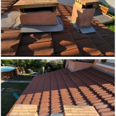 Dernière réalisation Eurl Mayoud couverture zinguerie