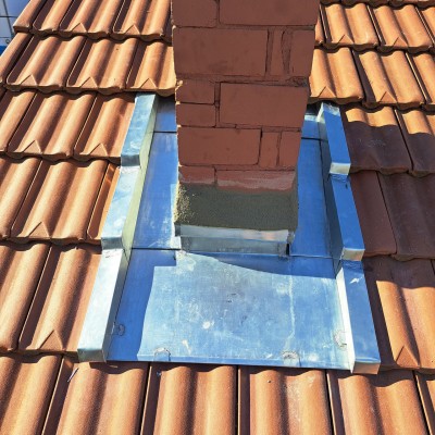 Remplacement abergement cheminée 5