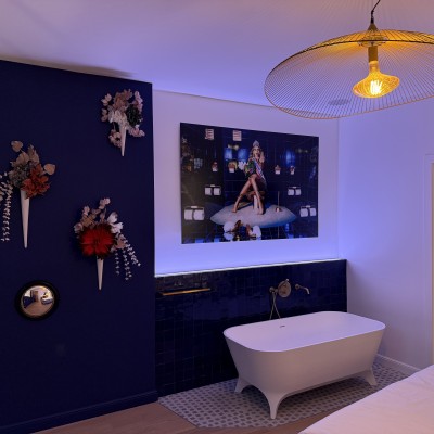 Espace bain suite bleu 3