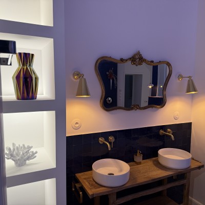 Lavabo suite bleu 1
