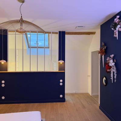 Décoration suite bleu 1