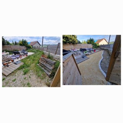 Dernière réalisation Noir jeson espace vert LUGI