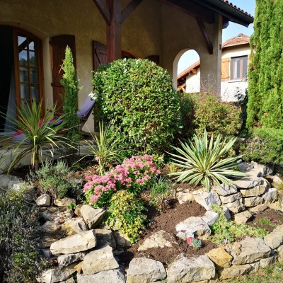 Dernière réalisation Noir jeson espace vert LUGI