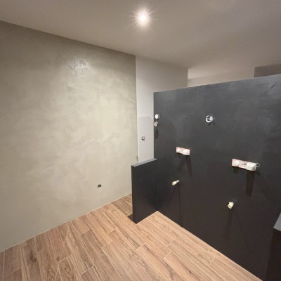 Douche à l'italienne Béton ciré 2