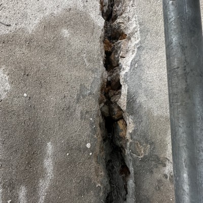 REPRISE FISSURE + REALISATION D'UN DRAINAGE ET ETANCHEITE 4