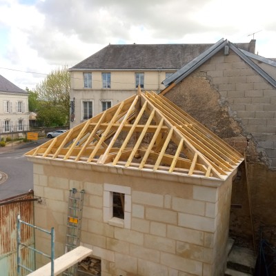 Charpente en croupe 3