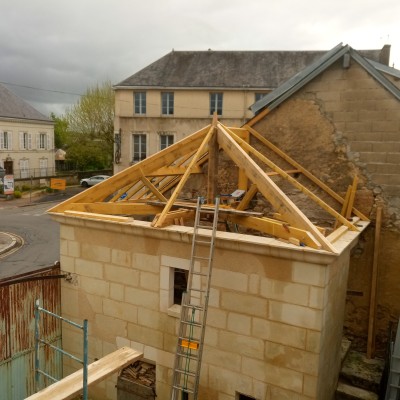 Charpente en croupe 2