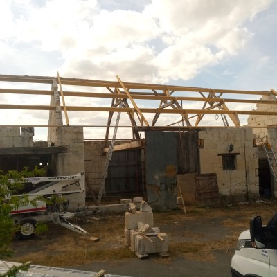 Dernière réalisation Chevais Charpente