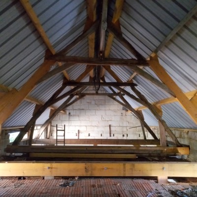 Dernière réalisation Chevais Charpente