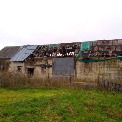 Restauration charpente Grange 2