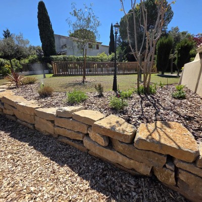 DerniÚre réalisation Les jardins des vents d'anges