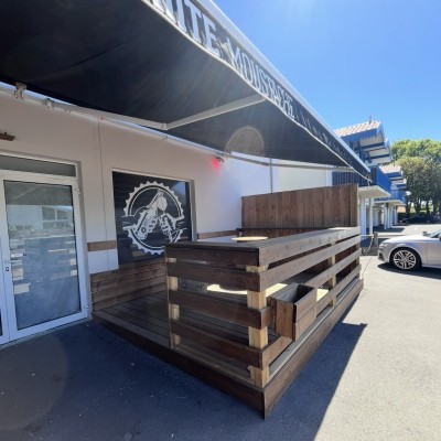 TERRASSE BOIS EN PIN - BAR 2