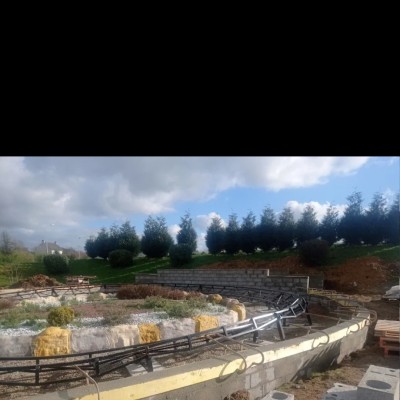 Aménagements dans un parc d'attraction kingoland 2