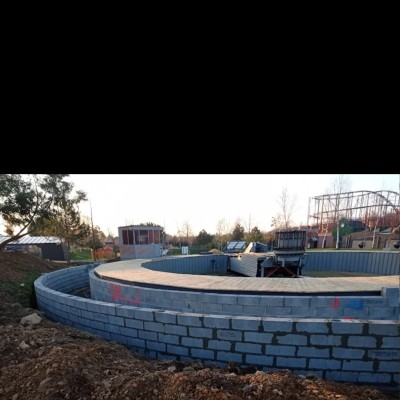 Aménagements dans un parc d'attraction kingoland 1