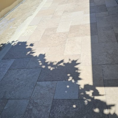 Pose carrelage extérieur 2