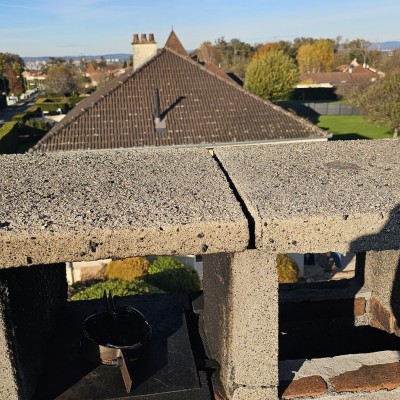 Rénovation cheminé avec du granit 5