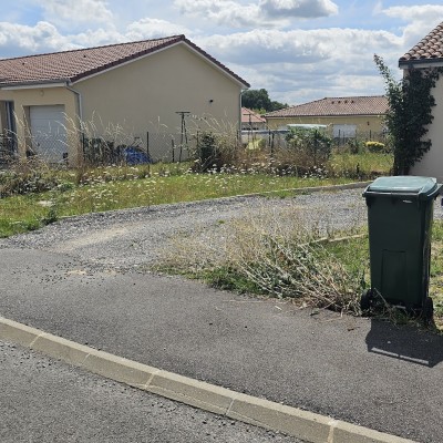 Travaux de maçonnerie seuil pose piliers et clôture 1