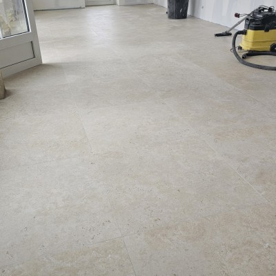 Chape traditionnelle et pose carrelage 4