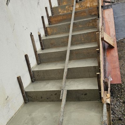 Création des murs porteurs avec escaliers 2