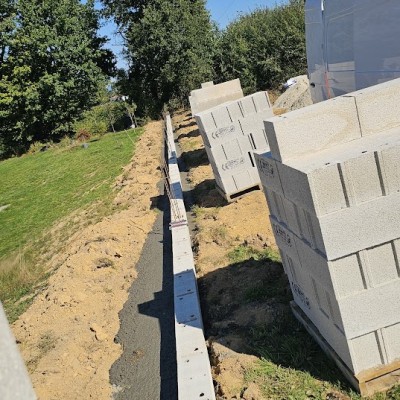 Réalisation d'un murs en parpaings 3