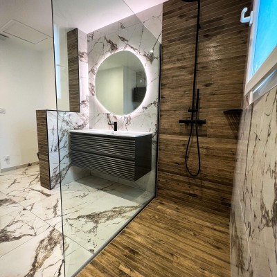 Rénovation complète de salle de bain 1