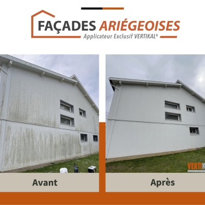 Dernière réalisation Façades Ariégeoises