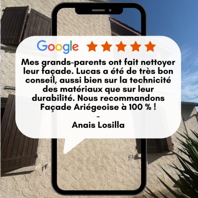 Dernière réalisation Façades Ariégeoises