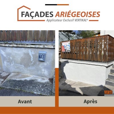 Dernière réalisation Façades Ariégeoises