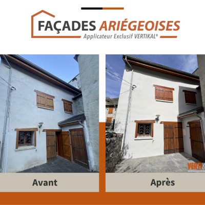 Dernière réalisation Façades Ariégeoises