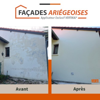 Dernière réalisation Façades Ariégeoises