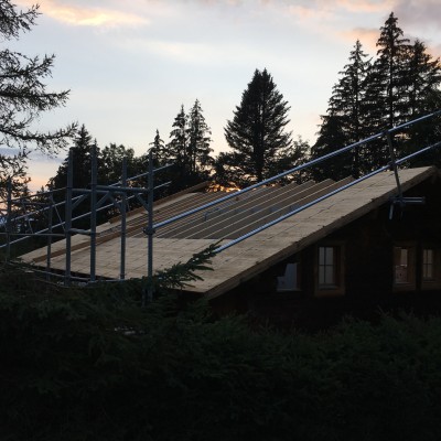 Dernière réalisation Charpente & montagne