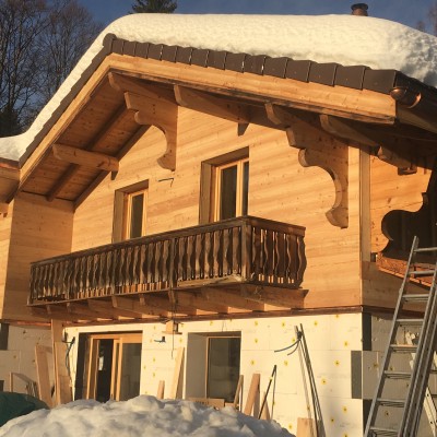 Dernière réalisation Charpente & montagne