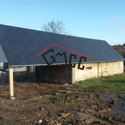 Dernière réalisation GENERALE MANCELLE CHARPENTE COUVERTURE